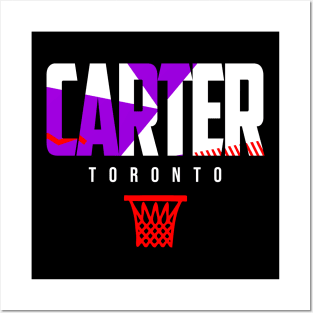 Carter Toronto Basketball Posters and Art